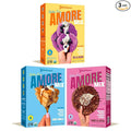 Dilettoso's Organic Gluten-Free Oat Flour Baking Mix | Variety Pack: Vanilla Chocolate and Wild Blueberry | Pancakes Waffles Cupcakes Brownies and Cookies | 10oz AMORE Mix (3 Boxes)