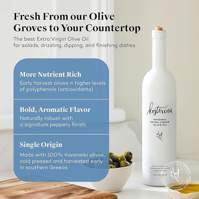 Extra Virgin Olive Oil Duo Set - Original EVOO &amp Everyday EVOO