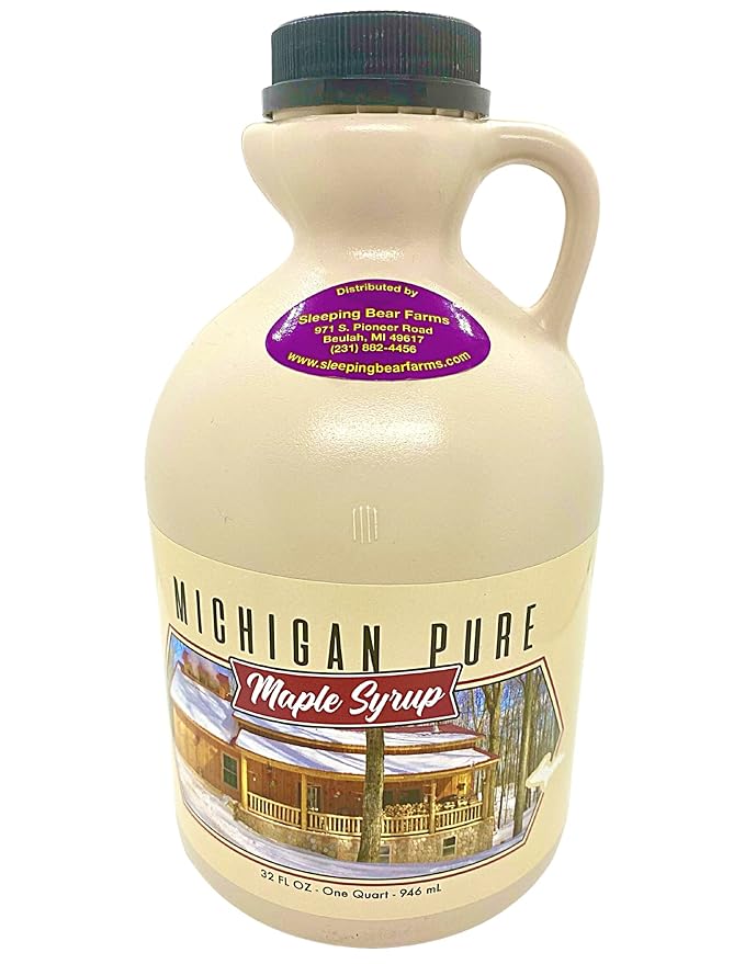 All Natural 100% Pure B Grade Maple Syrup 32 Oz. (Quart)