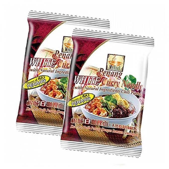 MyKuali Penang Noodles Soup (White Curry 16 Pack)
