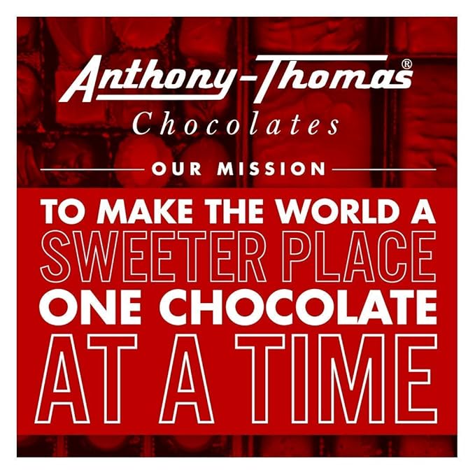 Anthony Thomas Chocolates Pecan Dainties Milk Chocolate Soft Buttery Caramel Gift Box (10 Count Milk Chocolate)