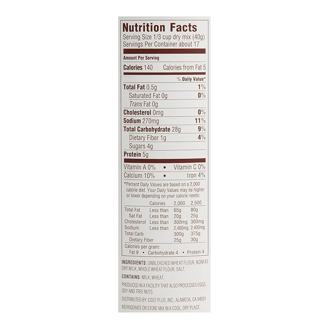 My Favorite Crepe Mix Traditional French Style - Quick Pantry Staples for Crepe Maker - Gourmet French Crepes Mix with Unbleached Wheat Flour &amp Nonfat Milk - French Pancakes Mix Collection (24 oz)