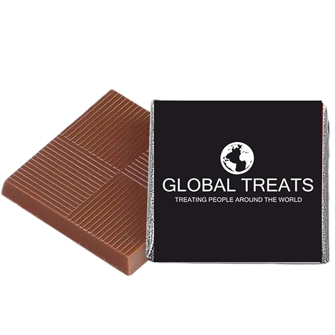 Cadbury Twirl 43g - 12 FULL SIZE 43g bars of delicious Cadbury Chocolate in a Unique Gift Box with a Global Treats Choc