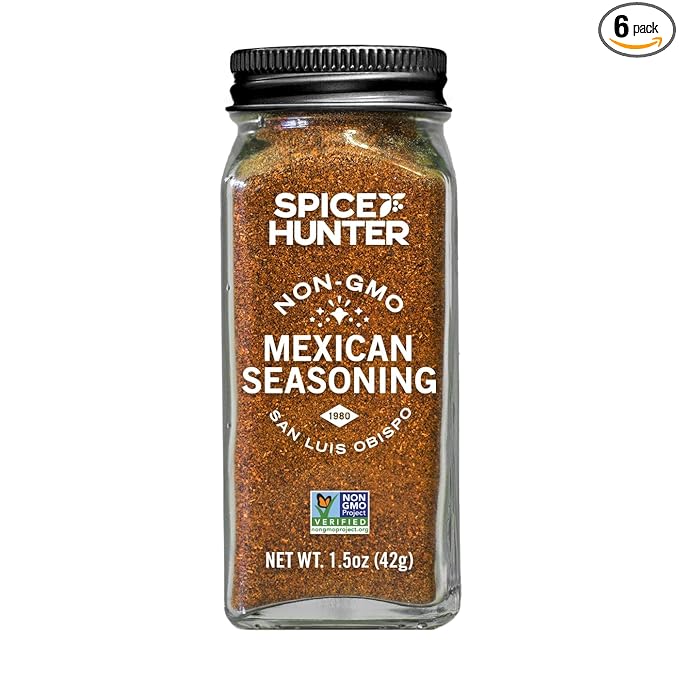 Spice Hunter Mexican Seasoning Blend Salt Free 1.5 Ounce (Pack of 6)