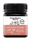 DownUnder Honey New Zealand Manuka Honey UMF 10+ (MGO 263+) Independently Tested and Certified 100% Genuine Honey Manuka Great Taste for Daily Wellness 8.8 oz (250g)