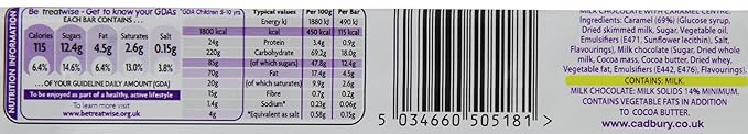 Cadbury Curly Wurly Candy 21.5g 60 count