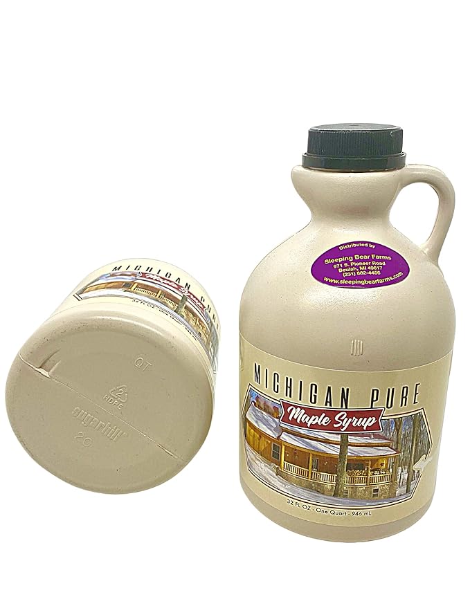 All Natural 100% Pure B Grade Maple Syrup 32 Oz. (Quart) - Case of 12