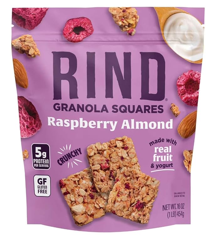 Rind Granola Squares Raspberry Almond 16 oz.
