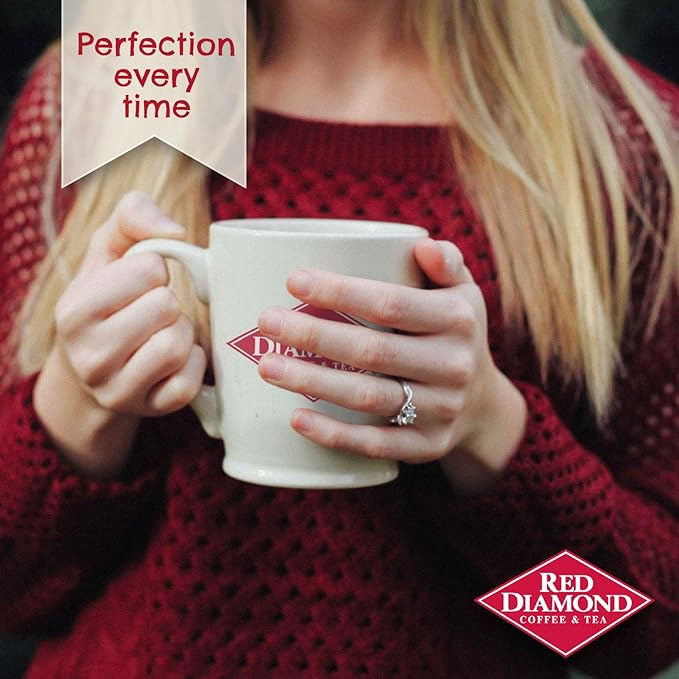 Red Diamond Coffee Cups Breakfast Blend Medium Roast Single Serve Coffee Cups Compatible with Most Brewers 6 Boxes of 12 Pods (72 Servings)