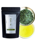 Emptea Asamushi Sencha Loose Leaf Japanese Green Tea (Organic) - Light Steamed First Harvest Floral &amp Aromatic Authentic Sencha Tea Blend from Japan 2.82oz (80g)