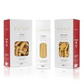 Eataly Top Sellers Set Pasta Bundle Pack- Rigatoni Linguine &amp Penne Rigate 3-500g (17 oz.) Boxes- 1 Each