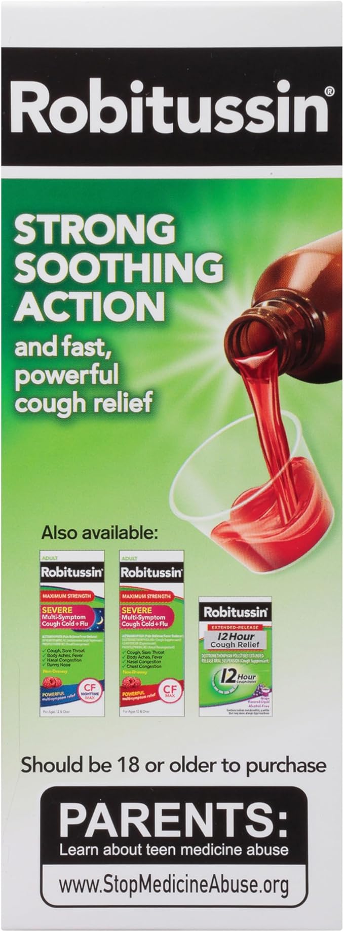 Robitussin Adult Maximum Strength Cough Plus Chest Congestion DM Max Cough Suppressant and Expectorant Raspberry Flavor 8 Fl Oz x 2