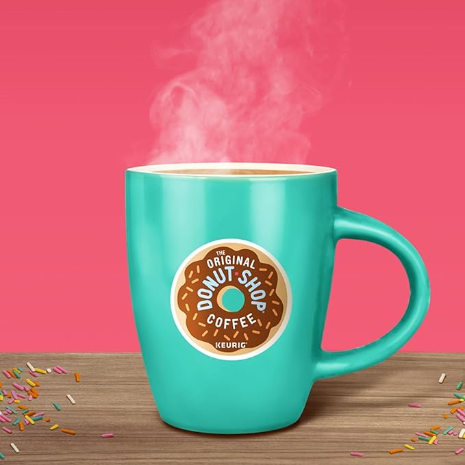 The Original Donut Shop Decaf Keurig Single-Serve K-Cup Pods Medium Roast Coffee 72 Count