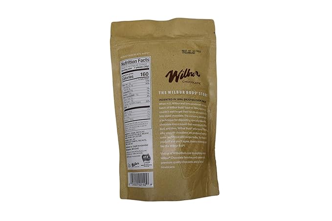 Wilbur Buds Milk &amp Semisweet Dark Chocolate Buds Mixed 16 oz. Bag