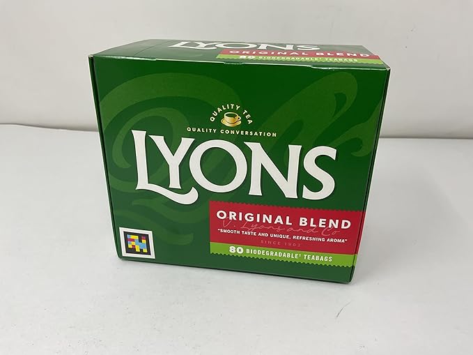 Lyons Original Blend Tea Bags 80 Count (Pack of 3)