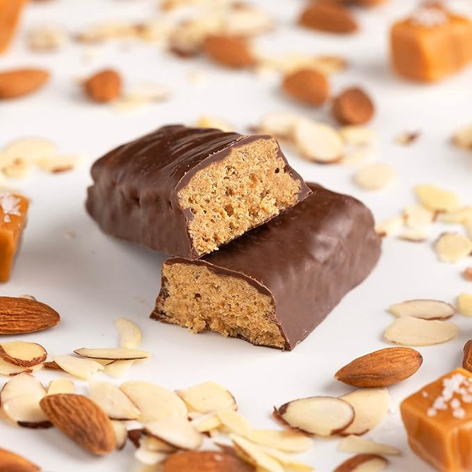 PROBAR - PROTEIN Bar Sea Salt Caramel Non-GMO Gluten-Free Healthy Plant-Based Whole-Food Ingredients Natural Energy (12 Count)