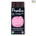 Pascha Organic No Added Sugar 100% Cacao With Cocoa Nibs Chocolate Bars UTZ Gluten Free Non GMO Pack of 5