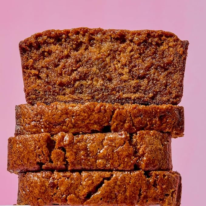 GoNanas Original Oat Flour Banana Bread Mix Suitable for Plant Based Vegan Diets Gluten Free Dairy Free Snacks Healthy Snacks For Adults Muffin Mix Nut Free Cupcakes Dessert NON-GMO 4pk