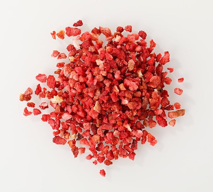 Premium Freeze Dried Strawberries Pieces 16 Oz/1 Lb/454gFrozen Dried Strawberry100% Natural &amp No Additives.