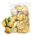 250G Dried Pineapple No Sugar Added Chips - Dehydrated Pine-apples Flowers Cocktail Garnish - Edible Piña Slices Dry Fruit Freeze Natural Dehydrated Fruit for Cake/Drink/Baking