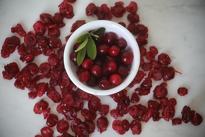 Sisters Fruit Company Premium Dried Sliced Cranberries (Contains THREE 7oz bags)