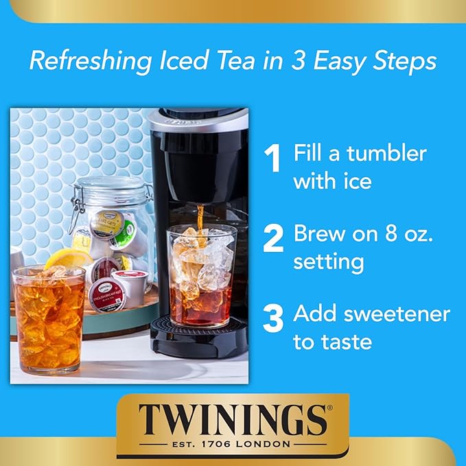 Twinings English Breakfast Tea Keurig K-Cups 24 Count (Pack of 4)