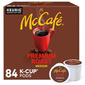 McCafe Premium Roast Coffee Single Serve Keurig K-Cup Pods Medium Roast 84 Count