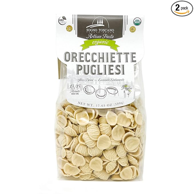 Organic Orecchiette Pugliesi 1x500g - Artisan Pasta (2)