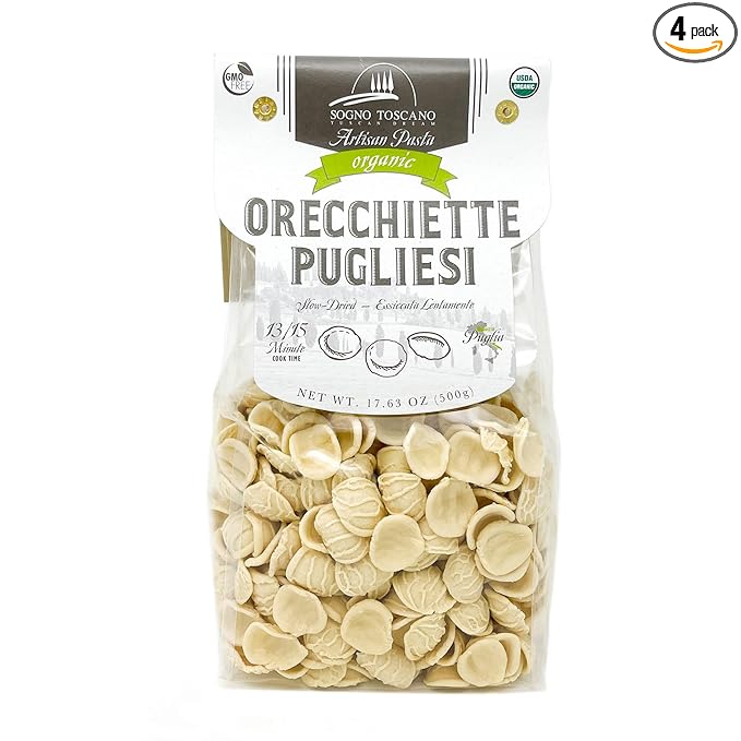 Organic Orecchiette Pugliesi 1x500g - Artisan Pasta (4)