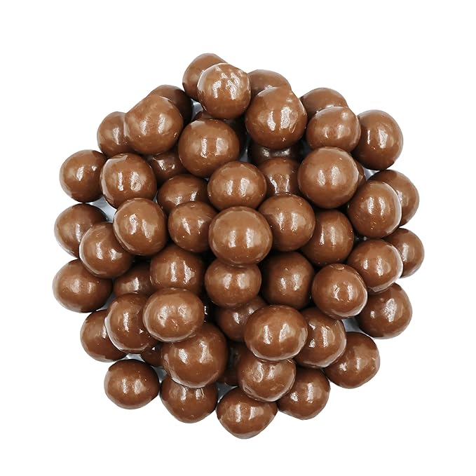 FirstChoiceCandy All Flavors Of Malt Balls In A Resealable Bag (Milk Chocolate 2 LB)
