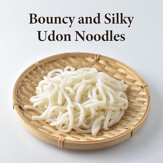 Wang Katsuo Udon Bowl Rich and Sweet Noodles Made for Slurping 7.79 Ounce Pack of 6