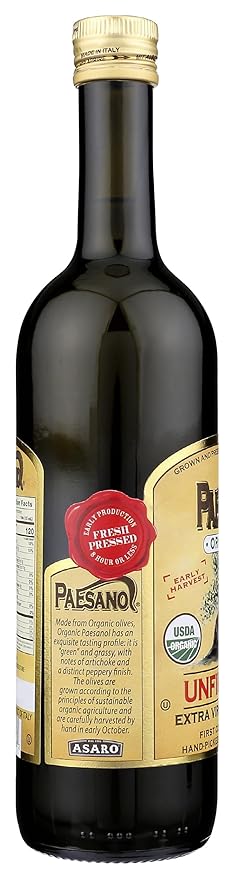 Paesano Oil Olive Extra Virgin Organic 25 Fl Oz
