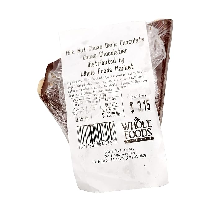 Chuao Chocolatier Milk Chocolate Nut Bark