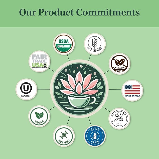 Jade Tea - Organic First Trimester Tea - Nurturing Pregnancy Tea | First Bloom | Gentle Morning Sickness Relief &amp Foundational Prenatal Nutrition | Caffeine-Free | Made In USA (Cinnamon)