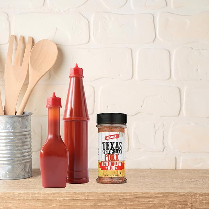 Adams Texas Style Smoked Ribs Low N’ Slow Rub 8.35 oz (Pack of 1)