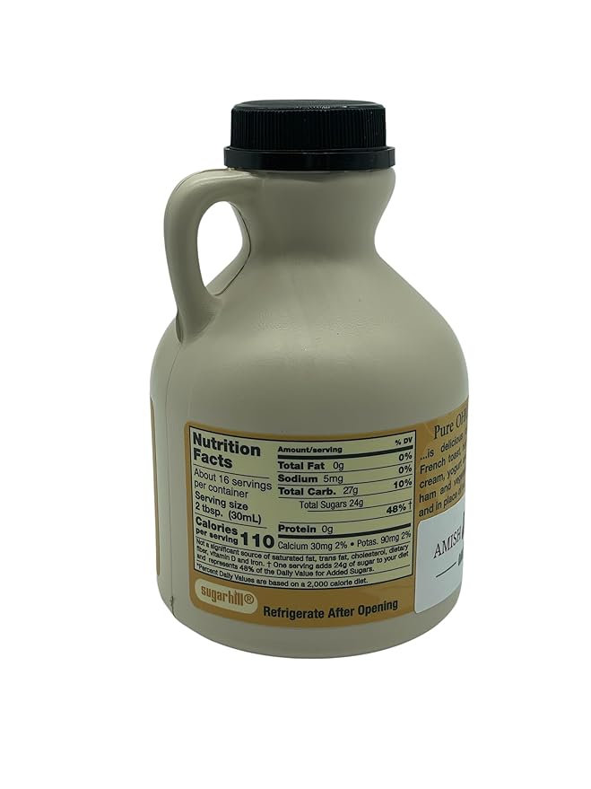 Pure Ohio Maple Syrup Hand Drawn and Gathered No Additives or Preservatives