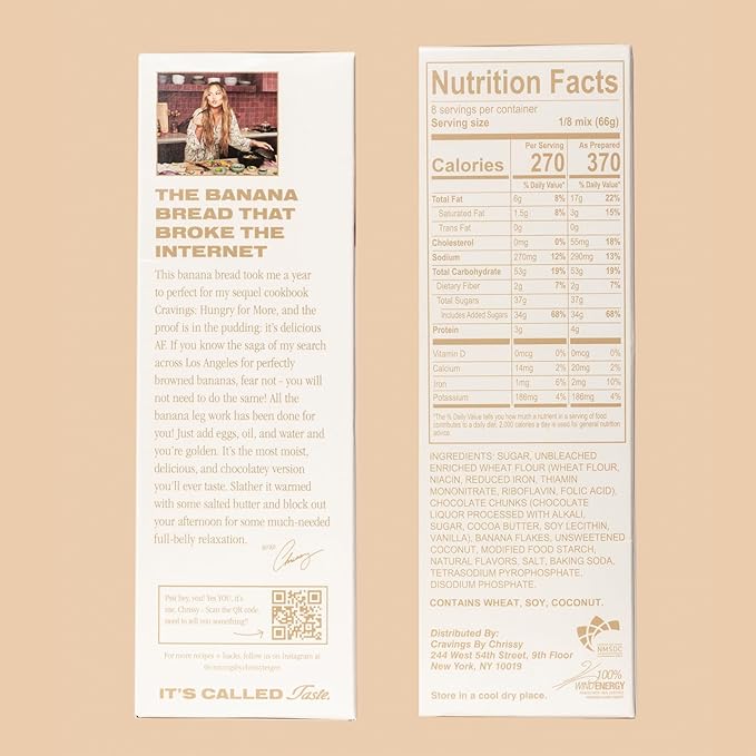 Chrissy's Ultimate Banana Bread Mix - 6 Pack