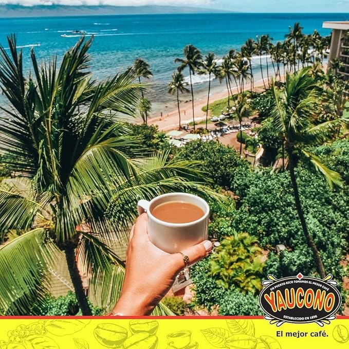 Yaucono Instant Coffee Decaf Arabica Medium Roast from Puerto Rico Glass Jar 8 Ounce (Pack of 1)