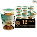 Black Garlic “Chicken” Ramen – Bold Flavor Chewier Noodles &amp High Protein – Vegan Keto-Friendly Ramen Noodles – Low Carb Zero Sugar – Healthy Plant-Based Ramen Bowl 12-Pack