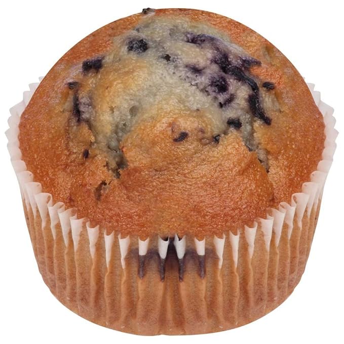 Chef Pierre Large Blueberry Muffin 4.25 Ounce -- 48 per case.