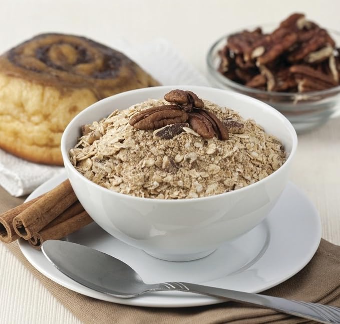 Instant Flavored Oatmeal - 2.5 Lb Tub (Cinnamon Pecan Sticky Bun)