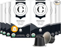 Cru Kafe Ristretto USDA Organic Espresso Coffee Capsules (100 Pods) Fairtrade Coffee Pods Compatible with Nespresso Original Line and Pixie Machines
