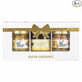 White and Gold Gift Box (50g Honey + 2x25g Bee Pollen each)