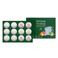 Variety Tea Capsules Sampler for Original-Style Machines 12 Count | 6 Assorted Tea Flavors | Earl Grey Hibiscus Peach Chamomile Citrus &amp More