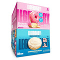 Legendary Foods 22 g Protein Roll and Donut Bundle 18 Pack - Low Carb Meal Replacement Bar - Gluten Free Protien Snacks - Healthy Keto Snack Box - Low Sugar Energy Bars - Bariatric Diabetic Friendly