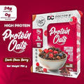 DOCTORS CHOICE Oats High Protein Oats 24g Pure Protein Breakfast Cereals Jaggery Sweetened Rich in Fiber No Additives and 0g Sugar. (750g Dark Choco Berry)