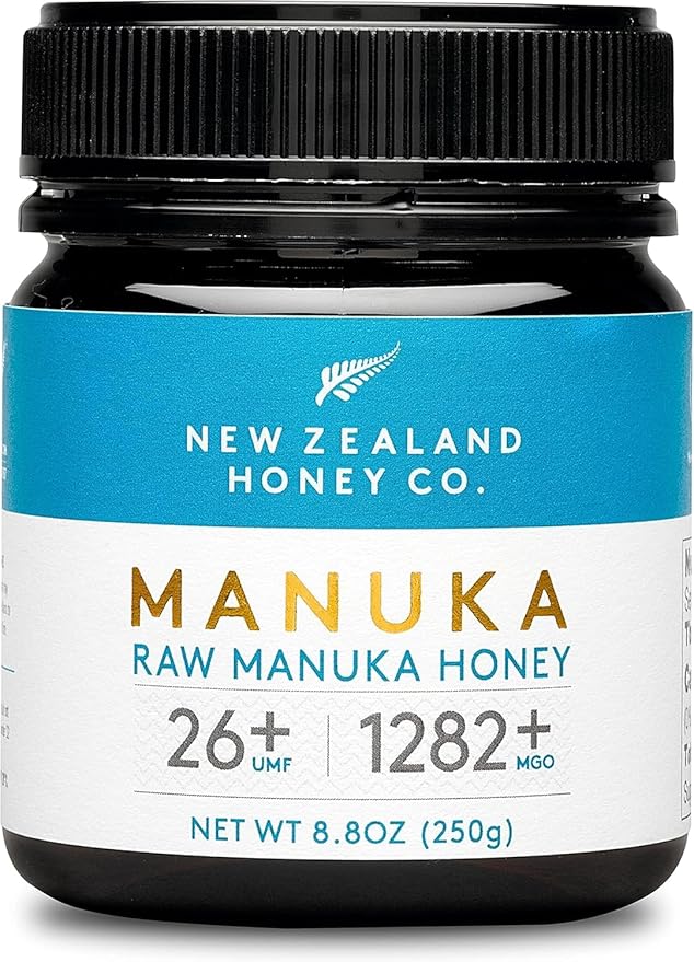 New Zealand Honey Co. Raw Manuka Honey UMF 26+ / MGO 1282+ | 8.8oz Authentic UMF &amp MGO Certified Traceable Hive to Home