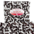 Zero Sugar Milk Chocolate Miniature Bars Candy Individually Wrapped Bulk for Melt in Your Mouth Indulgence - Free Mini Bites for On the Go 2lb