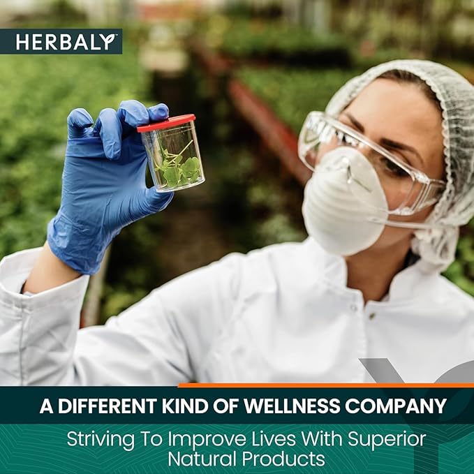 Herbaly Glucose Functional Tea - Vitality &amp Wellness - Gymnema Sylvestre Ceylon Cinnamon Bitter Melon Dandelion Root Fenugreek - Daily Teas - Organic Plant-Based Tea Bag Pyramids - 30 ct