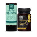 100% Pure New Zealand Manuka Honey MGO 50+ Multifloral Squeezy and UMF 15+ (500g) Bundle
